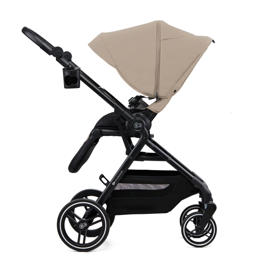 KINDERKRAFT SELECT - Multifunktionel barnevogn 2-i-1 YOXI Sandbeige