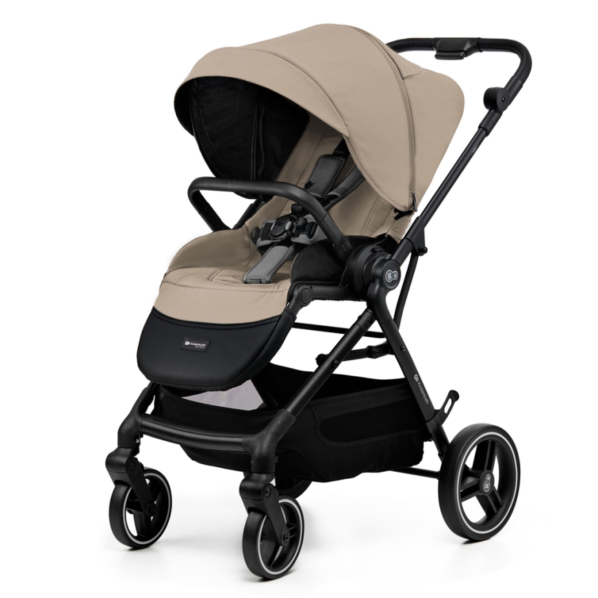 KINDERKRAFT SELECT - Multifunktionel barnevogn 2-i-1 YOXI Sandbeige