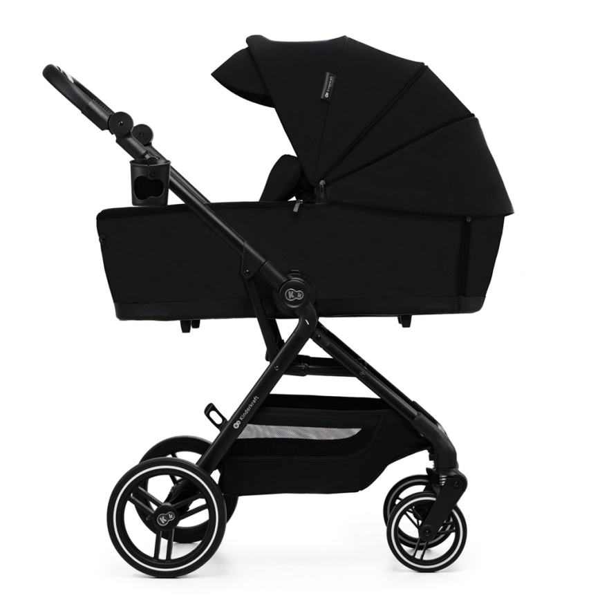 KINDERKRAFT SELECT - Multifunktionel barnevogn 2-i-1 YOXI sort