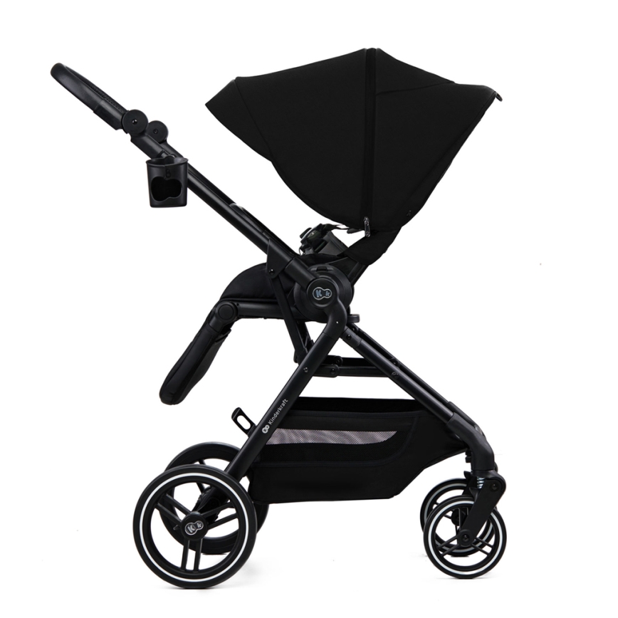 KINDERKRAFT SELECT - Multifunktionel barnevogn 2-i-1 YOXI sort