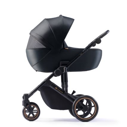 KINDERKRAFT SELECT - Multifunktionel barnevogn 3-i-1 PRIME 2 Premium sort + autostol