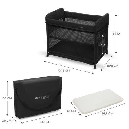 KINDERKRAFT SELECT - Rejseseng MOON DREAM sort