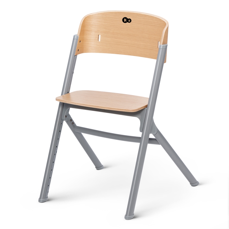 KINDERKRAFT SELECT - Børnespisestol 3-i-1 LIVY Premium eg + babyliggestol CALMEE