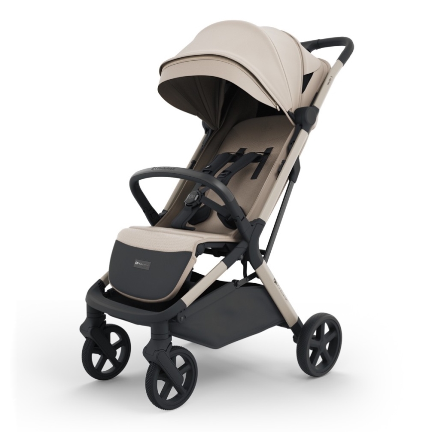 KINDERKRAFT SELECT - Sportsklapvogn NUBI 3 Sand Beige