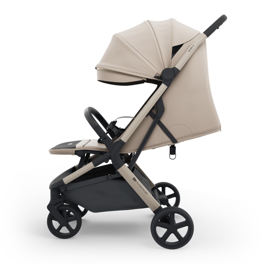 KINDERKRAFT SELECT - Sportsklapvogn NUBI 3 Sand Beige