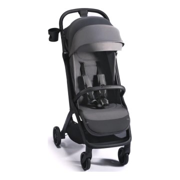 KINDERKRAFT SELECT - Sporty klapvogn NUBI 2 grå