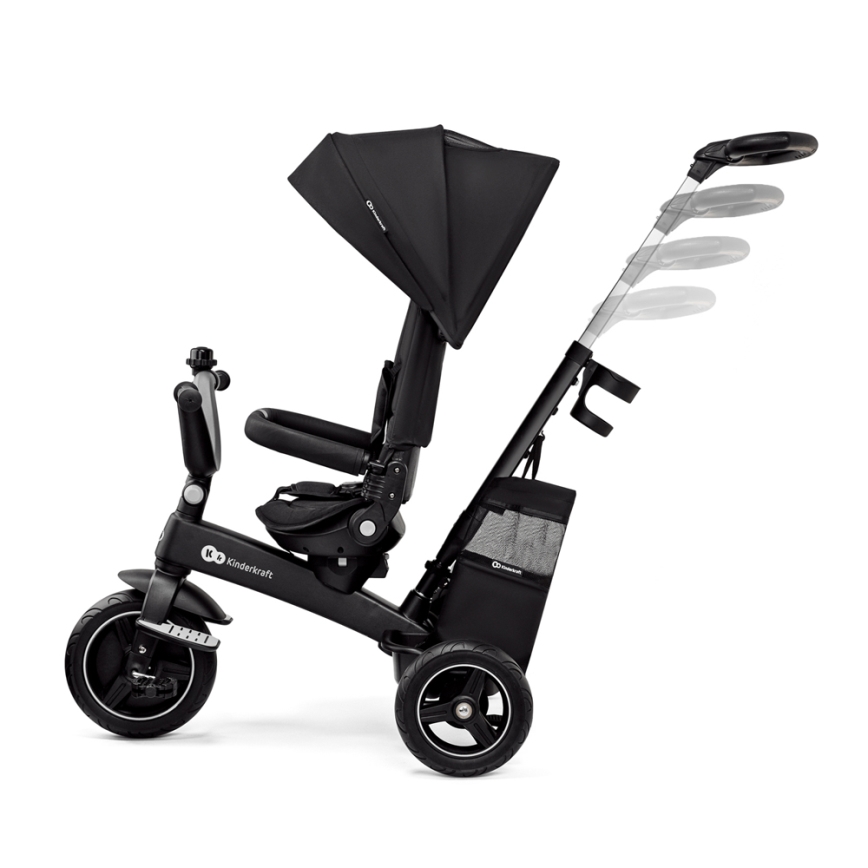 KINDERKRAFT SELECT - Trehjulet cykel 05.01.2001 EASYTWIST Premium sort