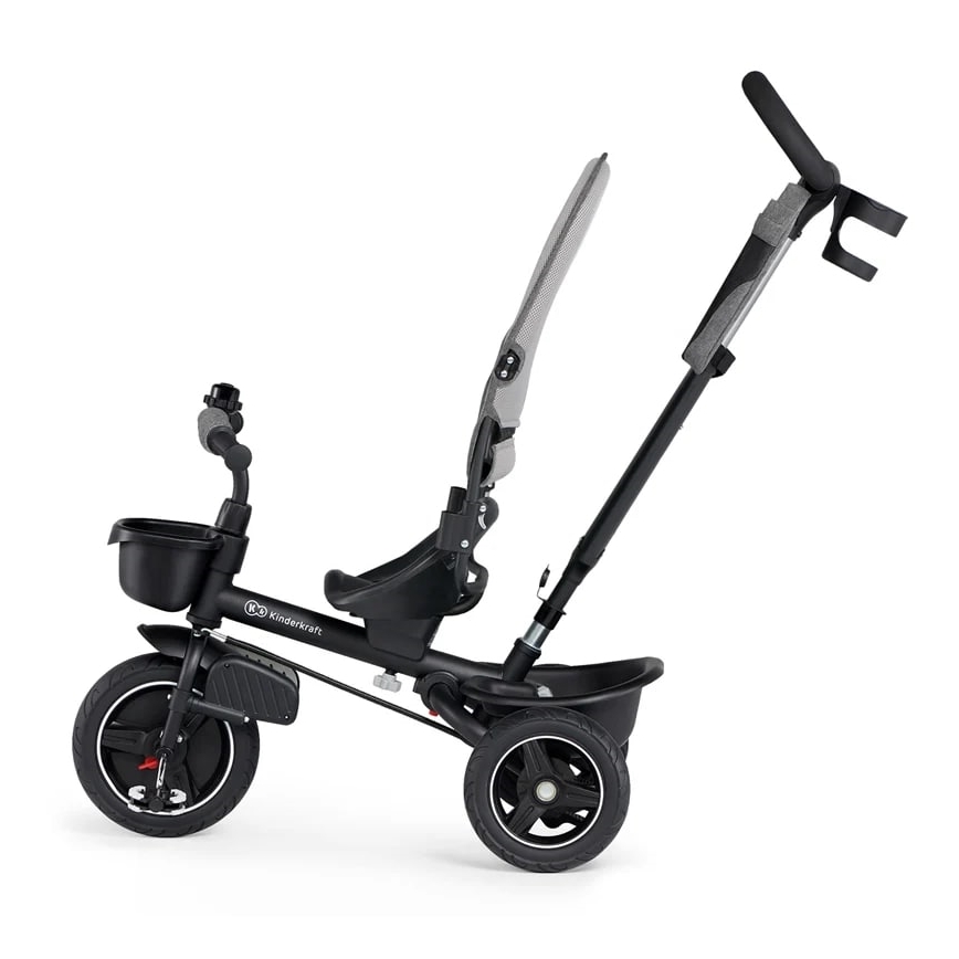 KINDERKRAFT - Trehjulet cykel 5in1 SPINSTEP grå
