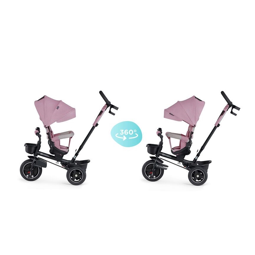 KINDERKRAFT - Trehjulet cykel 5in1 SPINSTEP lyserød