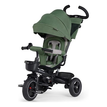 KINDERKRAFT SELECT - Trehjulet cykel SPINSTEP Premium grøn