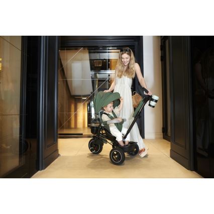 KINDERKRAFT SELECT - Trehjulet cykel SPINSTEP Premium grøn