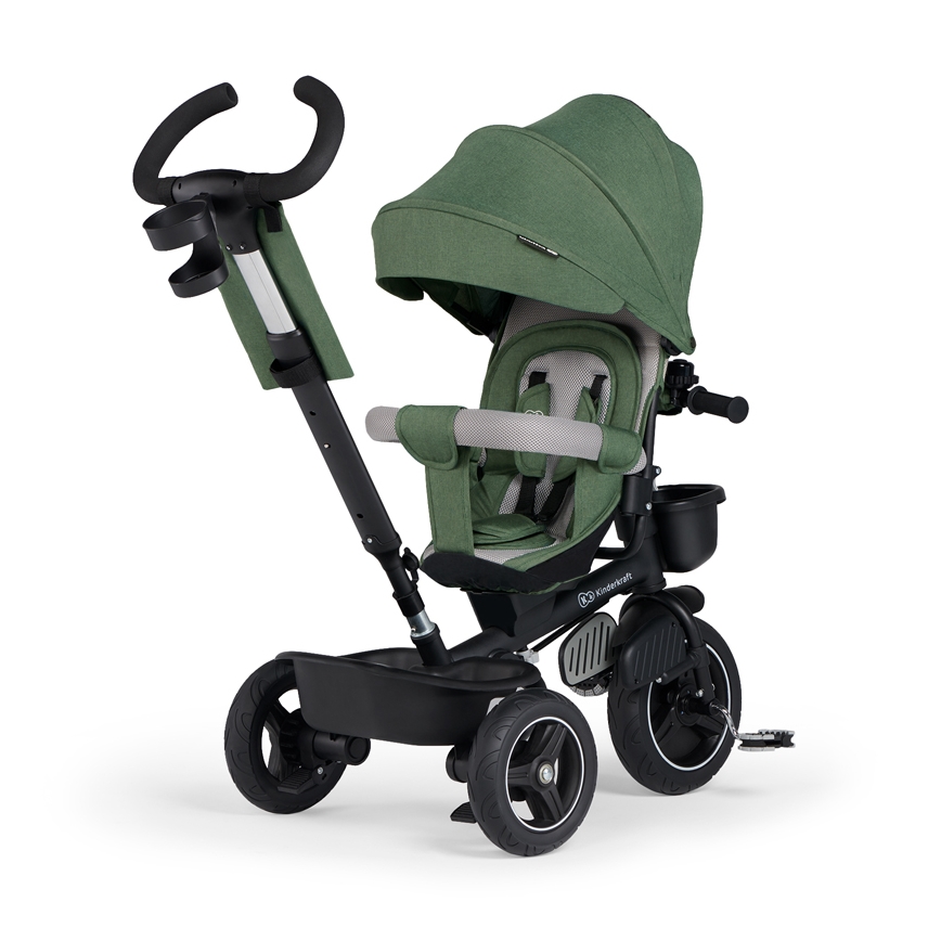 KINDERKRAFT SELECT - Trehjulet cykel SPINSTEP Premium grøn