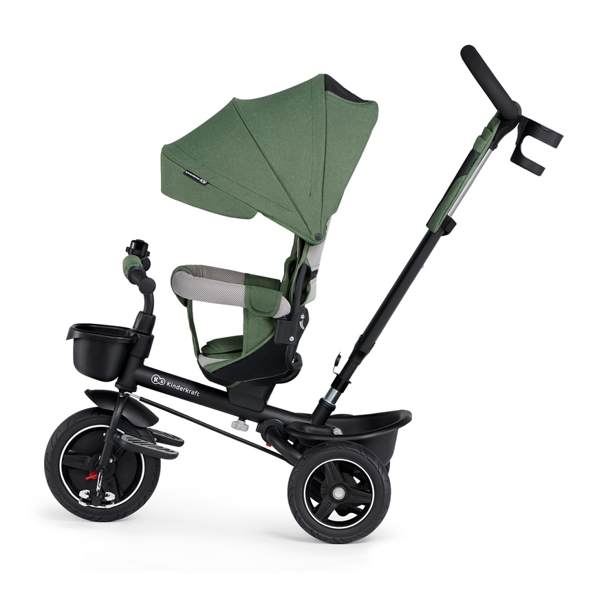 KINDERKRAFT SELECT - Trehjulet cykel SPINSTEP Premium grøn
