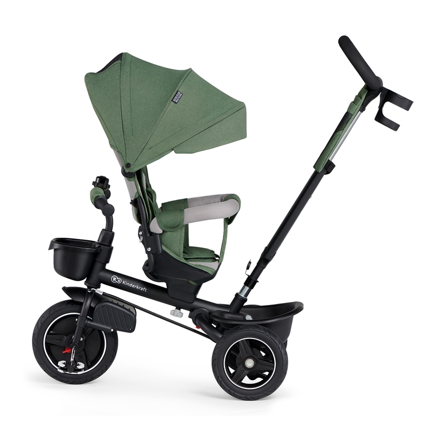 KINDERKRAFT SELECT - Trehjulet cykel SPINSTEP Premium grøn