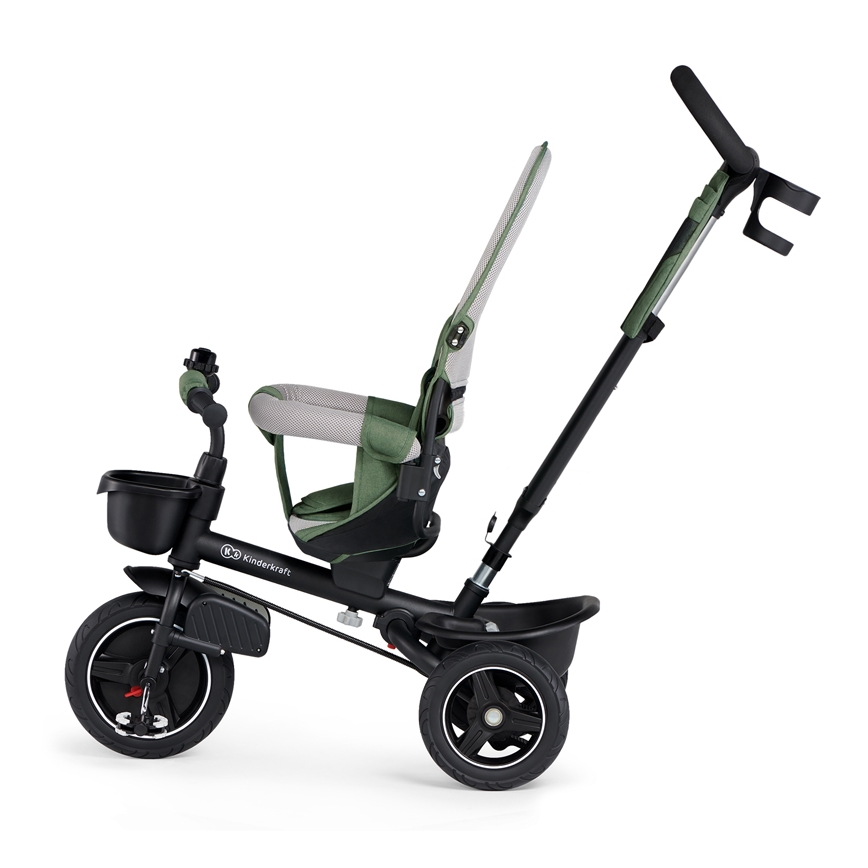 KINDERKRAFT SELECT - Trehjulet cykel SPINSTEP Premium grøn