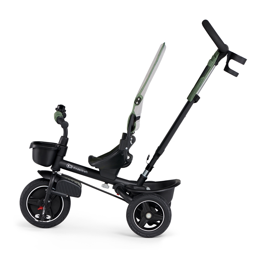 KINDERKRAFT SELECT - Trehjulet cykel SPINSTEP Premium grøn
