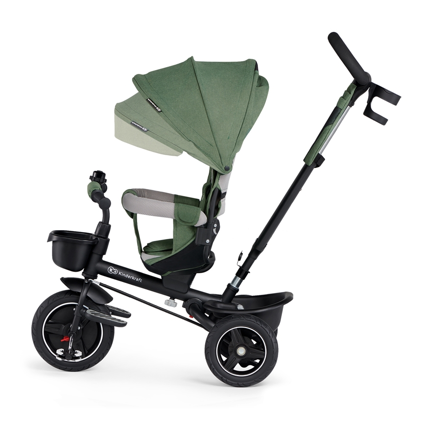 KINDERKRAFT SELECT - Trehjulet cykel SPINSTEP Premium grøn