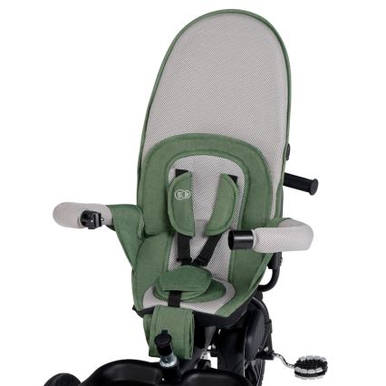 KINDERKRAFT SELECT - Trehjulet cykel SPINSTEP Premium grøn
