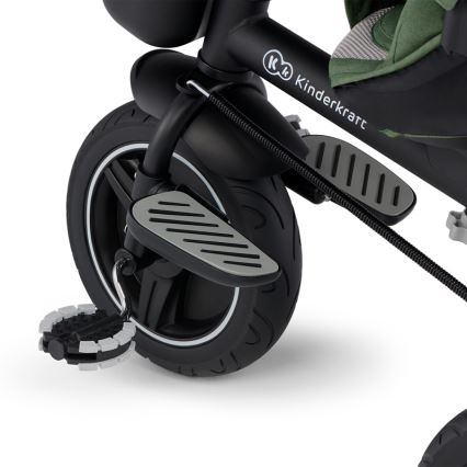 KINDERKRAFT SELECT - Trehjulet cykel SPINSTEP Premium grøn
