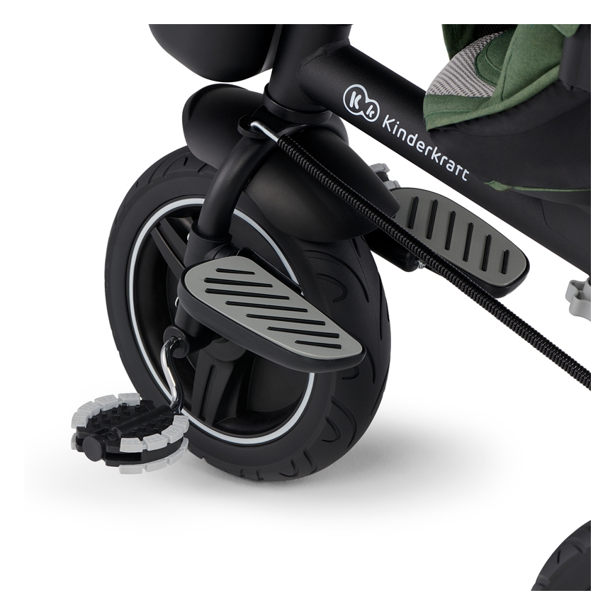 KINDERKRAFT SELECT - Trehjulet cykel SPINSTEP Premium grøn