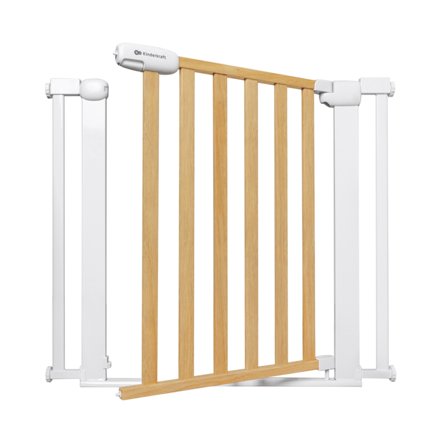 KINDERKRAFT - Sikkerhedsgitter LOCK&GO 75-103 cm fyrretræ