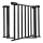 KINDERKRAFT - Sikkerhedsgitter LOCK&GO 75-103 cm sort