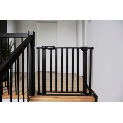 KINDERKRAFT - Sikkerhedsgitter LOCK&GO 75-103 cm sort
