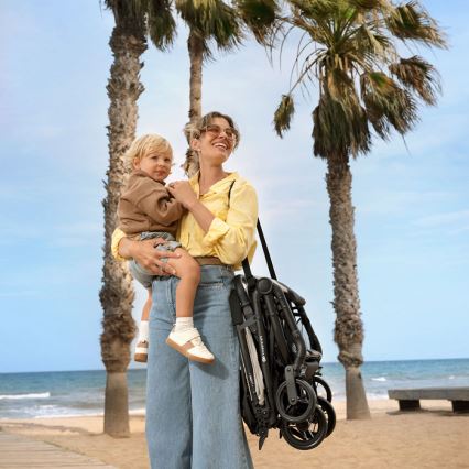 KINDERKRAFT - Sportsklapvogn INDY 3 Misty Beige