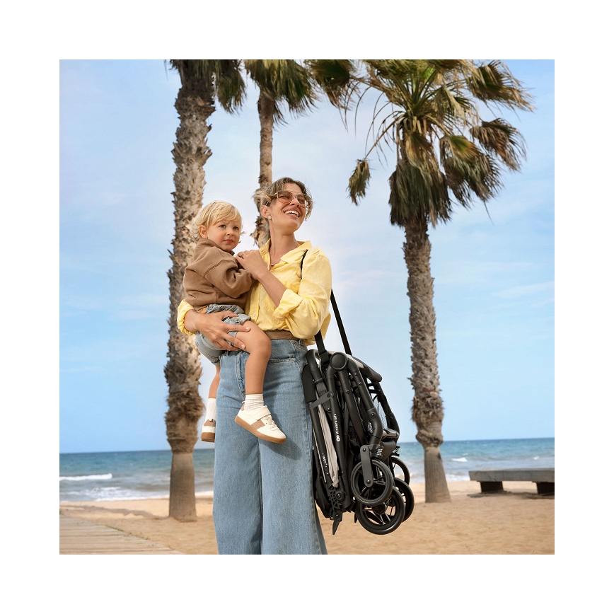 KINDERKRAFT - Sportsklapvogn INDY 3 Misty Beige