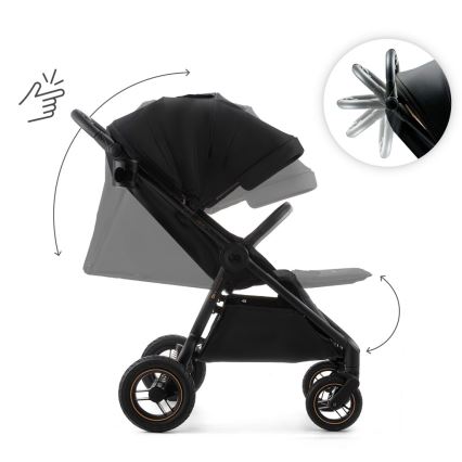 KINDERKRAFT - Sportsklapvogn MITZY Air Black