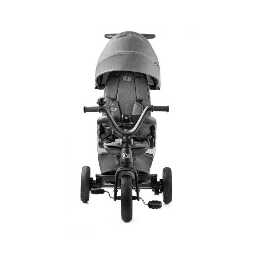 KINDERKRAFT - Trehjulet cykel 5v1 EASYTWIST grå/sort