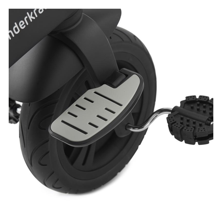 KINDERKRAFT - Trehjulet cykel 5v1 EASYTWIST grå/sort