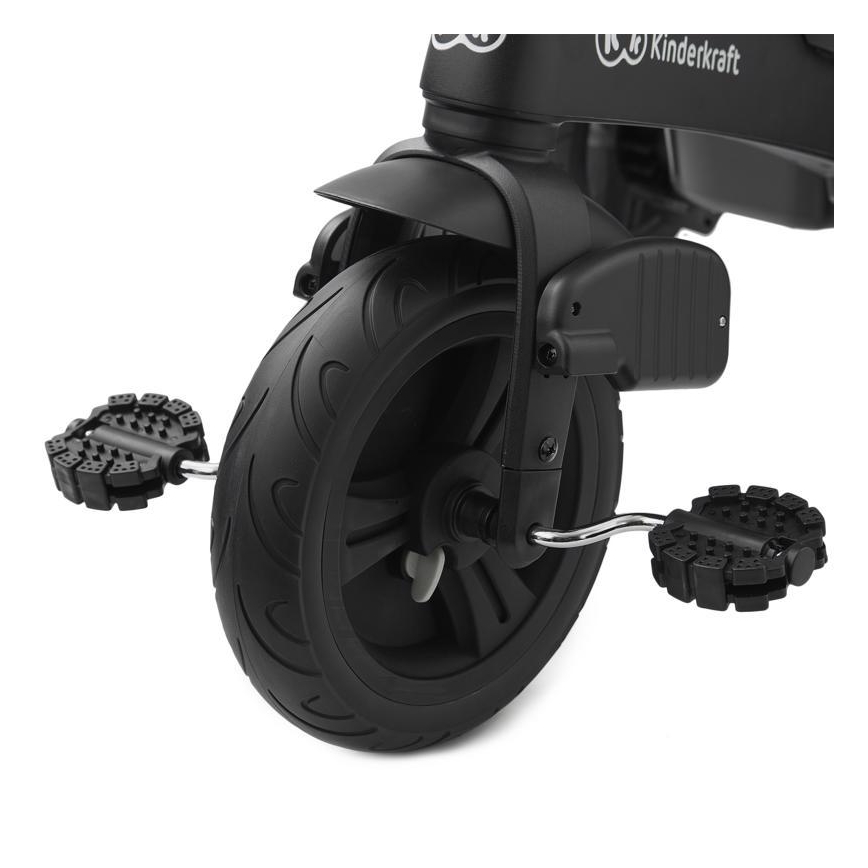 KINDERKRAFT - Trehjulet cykel 5v1 EASYTWIST grå/sort