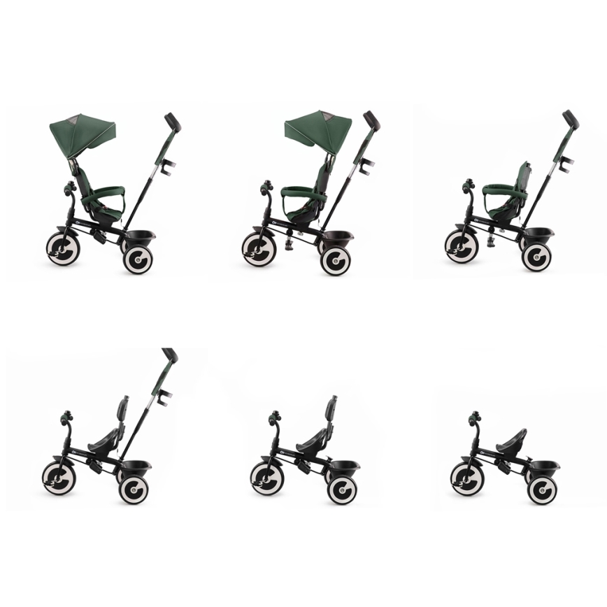 KINDERKRAFT - Trehjulet cykel ASTON Mystic grøn