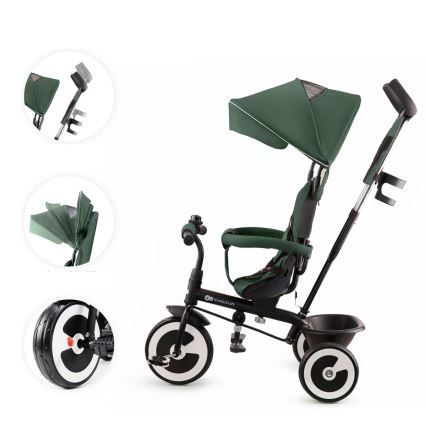 KINDERKRAFT - Trehjulet cykel ASTON Mystic grøn