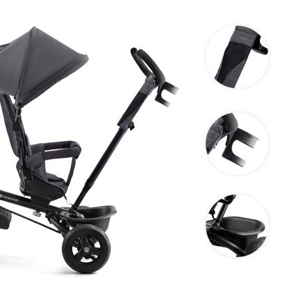 KINDERKRAFT - Trehjulet cykel AVEO grå