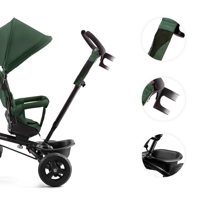 KINDERKRAFT - Trehjulet cykel AVEO grøn
