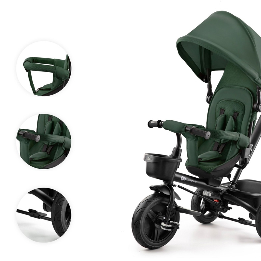 KINDERKRAFT - Trehjulet cykel AVEO grøn