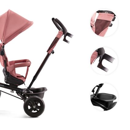 KINDERKRAFT - Trehjulet cykel AVEO lyserød