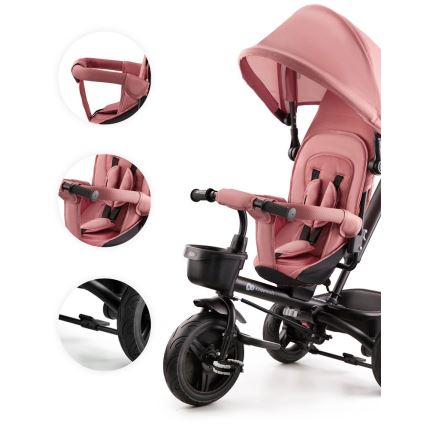 KINDERKRAFT - Trehjulet cykel AVEO lyserød