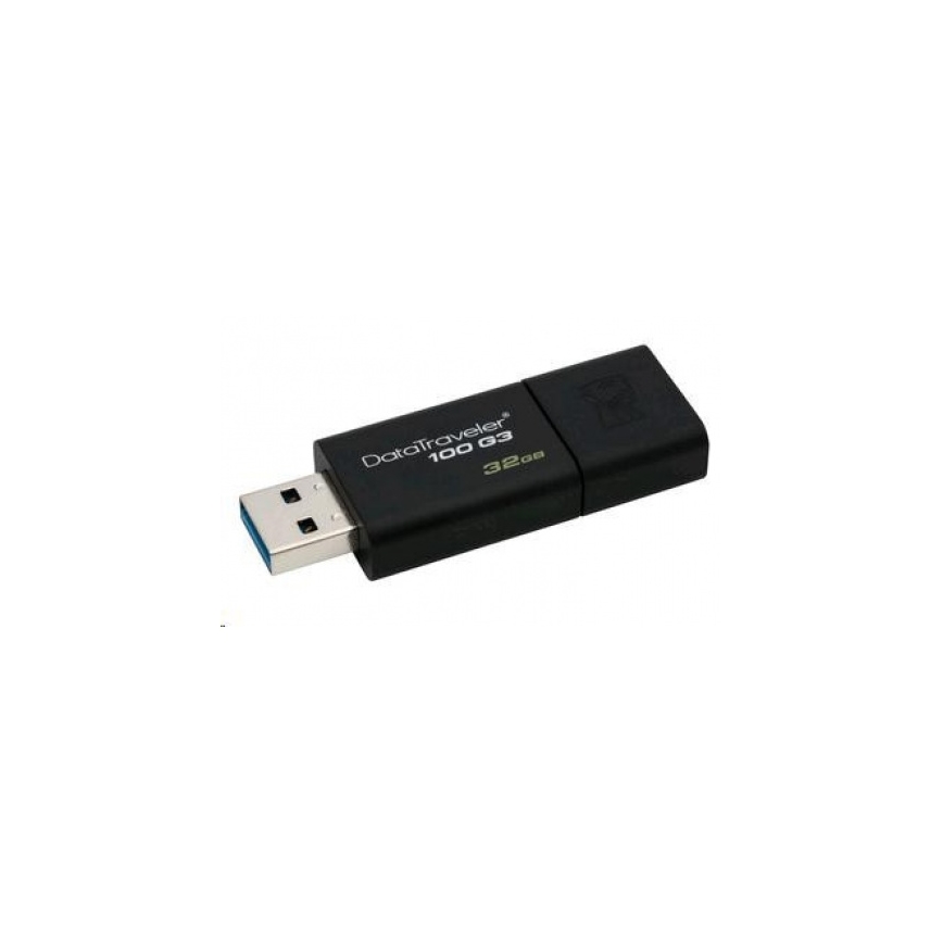 Kingston - USB-nøgle DATATRAVELER 100 G3 USB 3.0 32GB sort