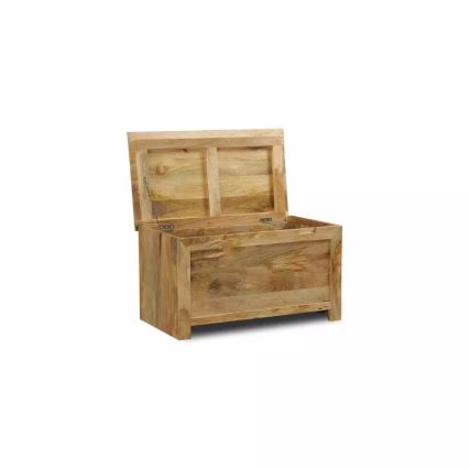 Kiste HINA 45x120 cm massivt træ/mangotræ