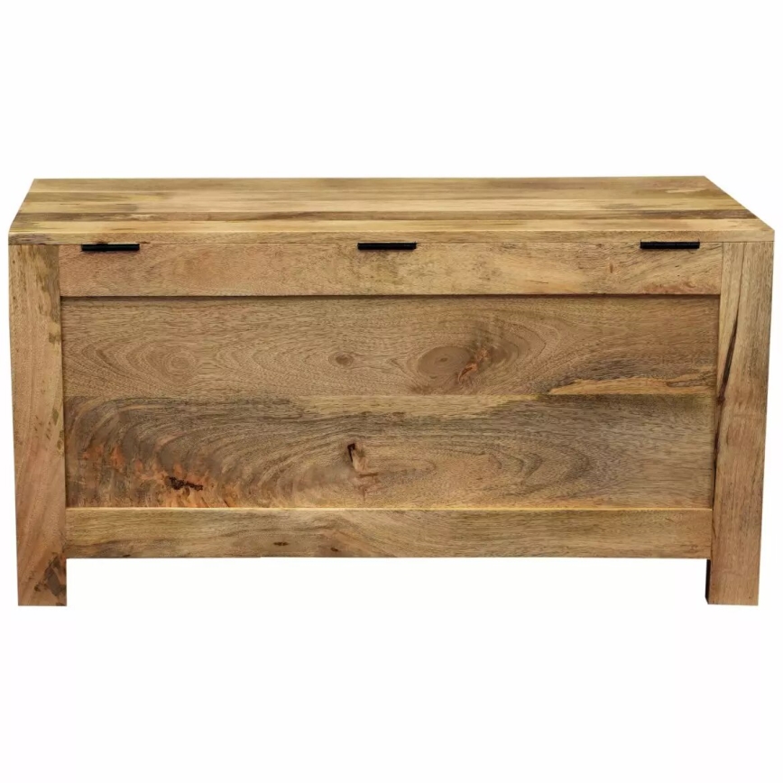 Kiste HINA 45x90 cm massivt træ/mangotræ