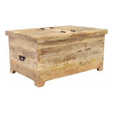 Kiste RETRO 45x90 cm massivt træ/mangotræ