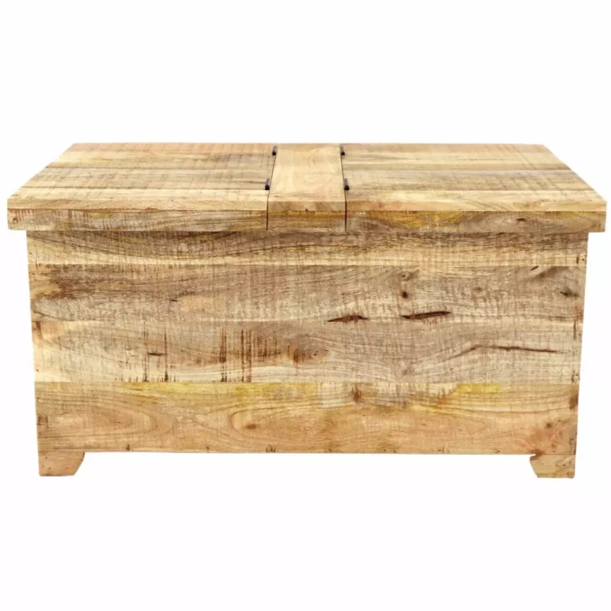 Kiste RETRO 45x90 cm massivt træ/mangotræ