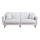 KITO 2-personers sovesofa, cremefarvet