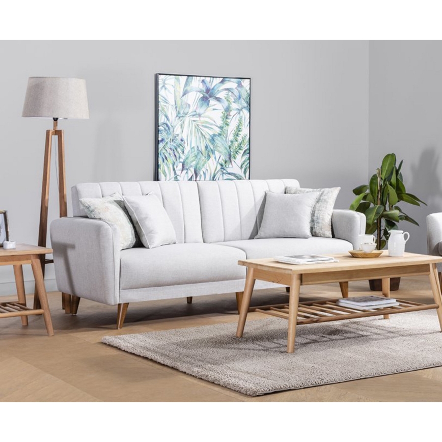 KITO 2-personers sovesofa, cremefarvet