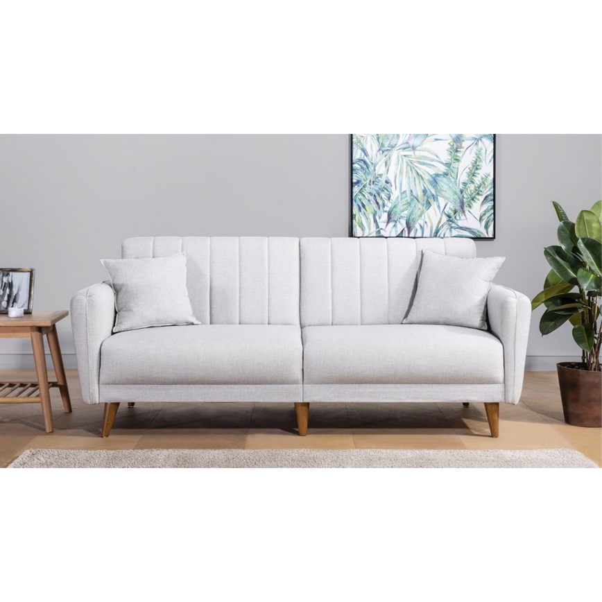 KITO 2-personers sovesofa, cremefarvet