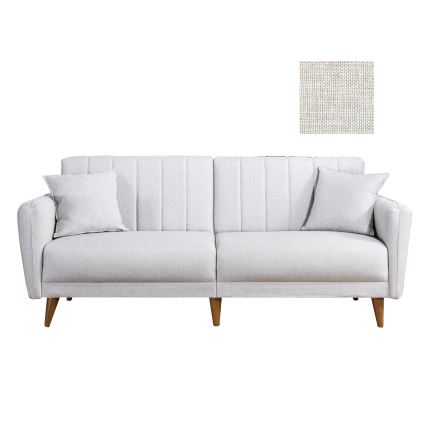 KITO 2-personers sovesofa, cremefarvet