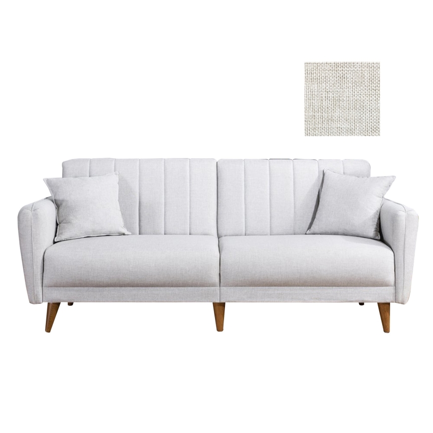 KITO 2-personers sovesofa, cremefarvet